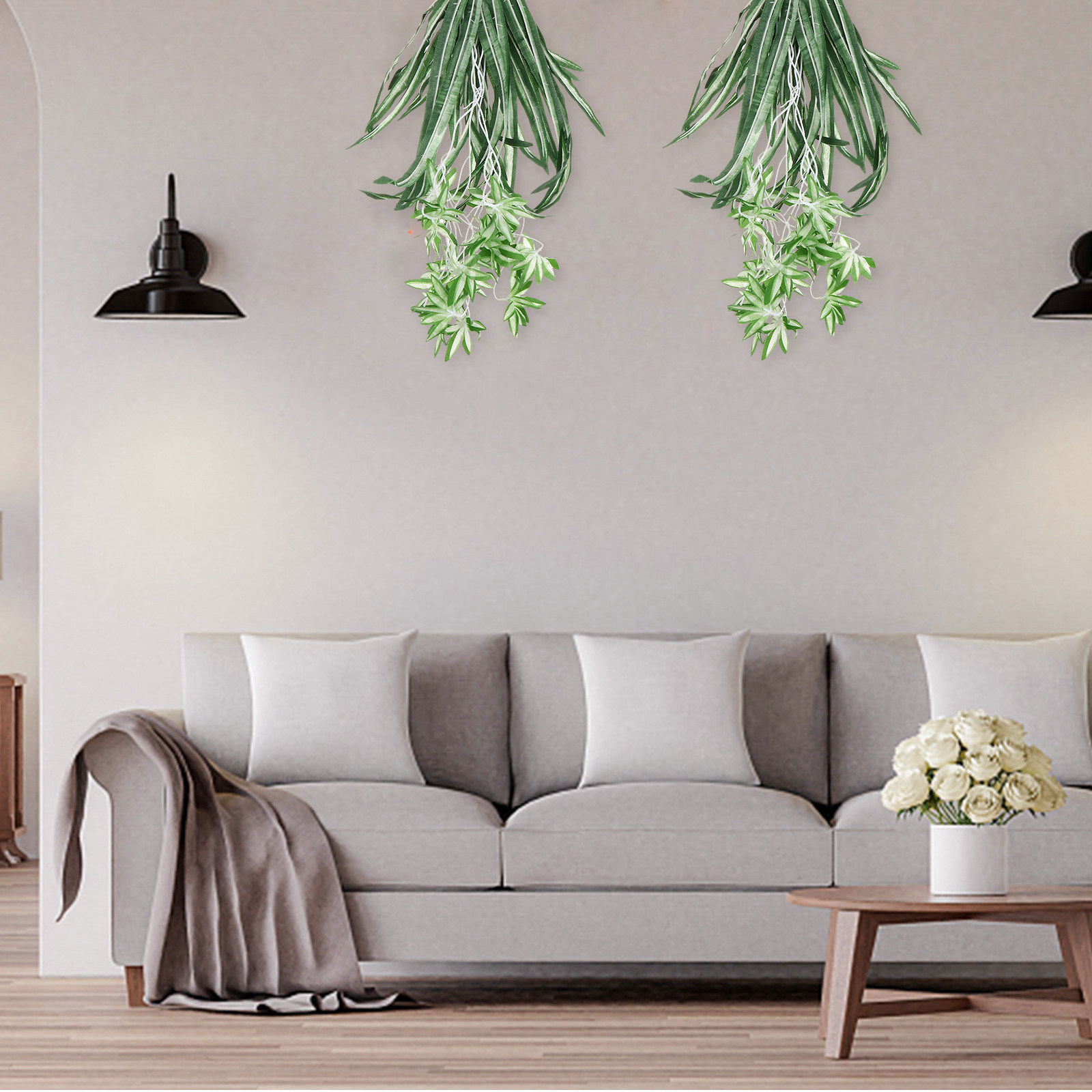 Künstliche Spinnenpflanze, rea – Spider Plant Hanging Bewertung und Preis